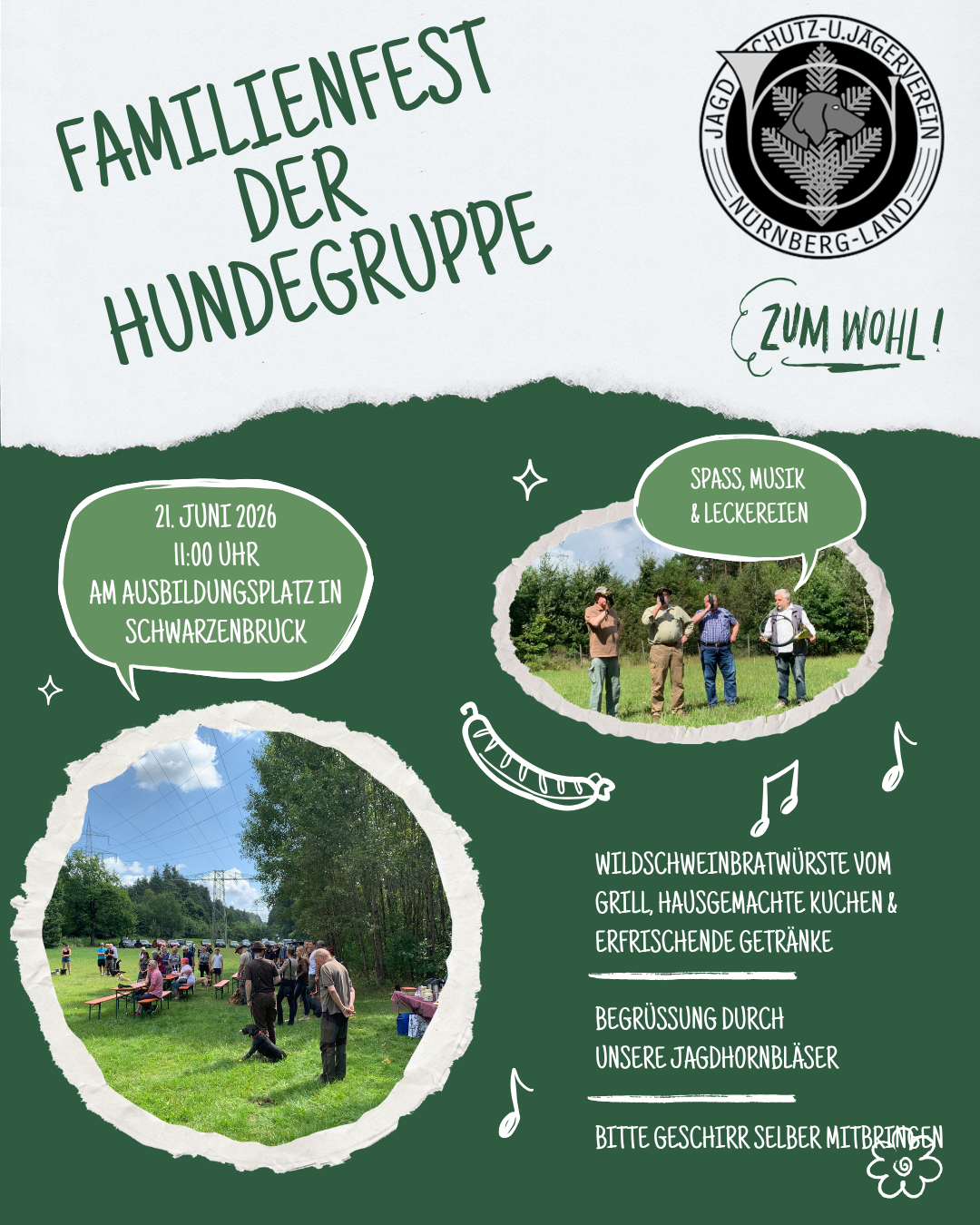 Familienfest der Hundegruppe