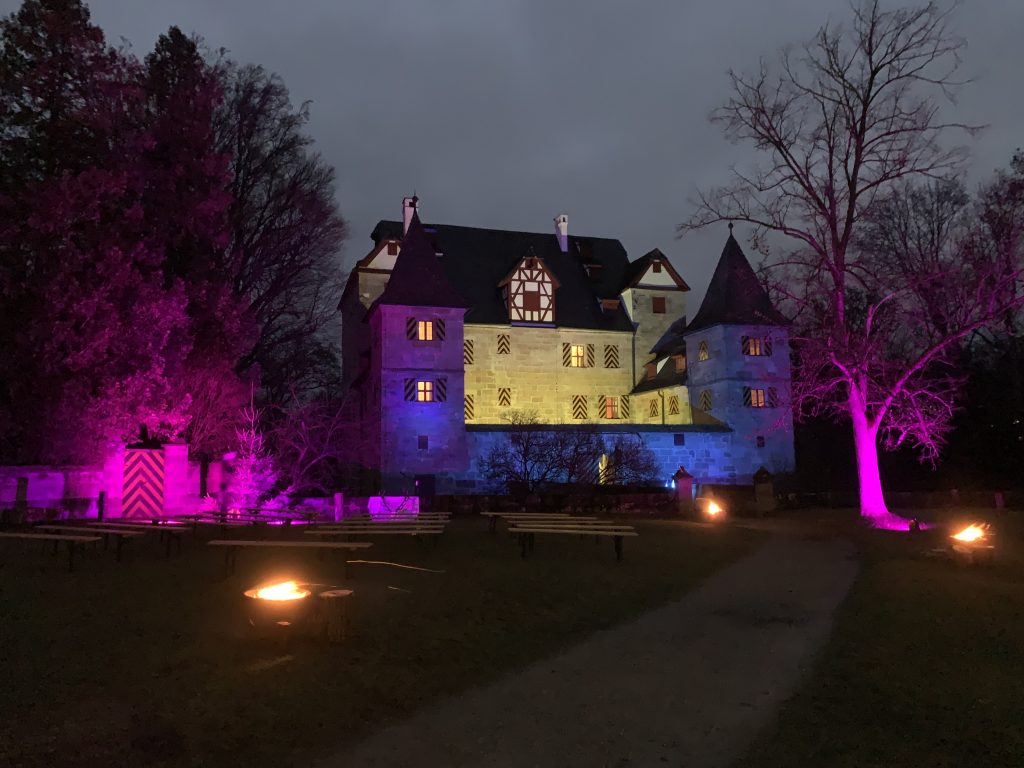 Jägergottesdienst auf Schloss von Petz